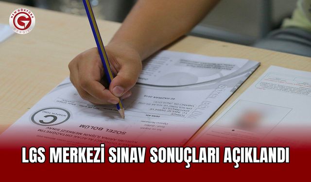 LGS Merkezi Sınav Sonuçları Açıklandı
