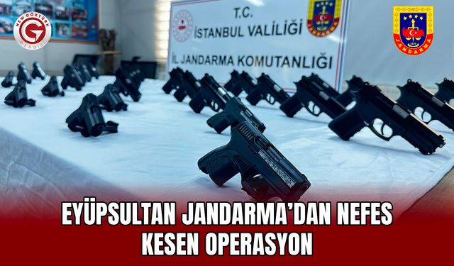 Eyüpsultan Jandarma’dan Nefes Kesen Operasyon