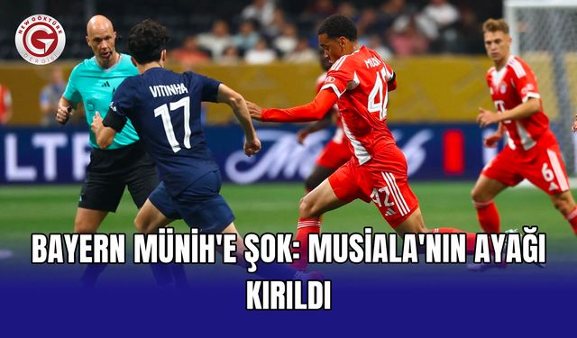 Bayern Münih'e şok: Musiala'nın ayağı kırıldı