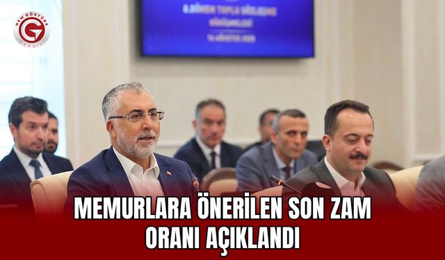 Memurlara Önerilen Son Zam Oranı Açıklandı