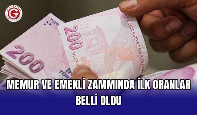 Memur ve emekli zammında ilk oranlar belli oldu