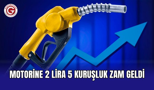 Motorine 2 lira 5 kuruşluk zam geldi