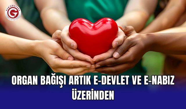 Organ Bağışı Artık e-Devlet ve e-Nabız Üzerinden