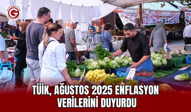 TÜİK, Ağustos 2025 enflasyon verilerini duyurdu