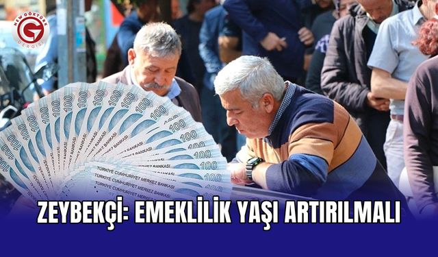 Zeybekçi: Emeklilik Yaşı Artırılmalı