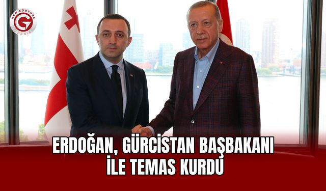 Erdoğan, Gürcistan Başbakanı ile temas kurdu