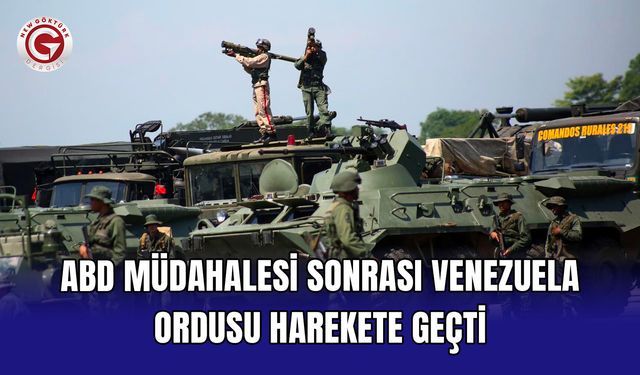 ABD müdahalesi sonrası Venezuela ordusu harekete geçti