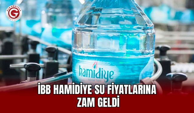 İBB Hamidiye Su Fiyatlarına Zam Geldi