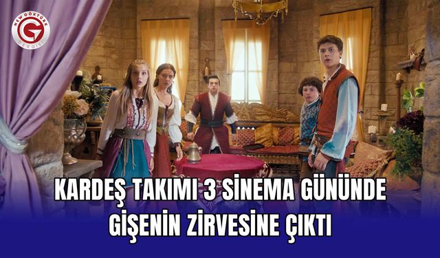 Kardeş Takımı 3 sinema gününde gişenin zirvesine çıktı