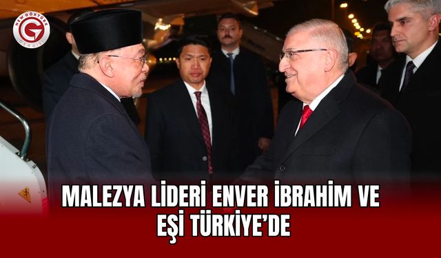 Malezya Lideri Enver İbrahim ve Eşi Türkiye’de