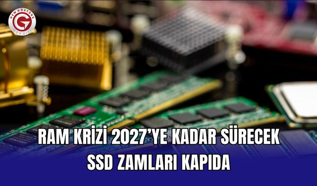 RAM krizi 2027’ye kadar sürecek, SSD zamları kapıda