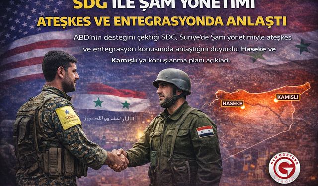 SDG ile Şam Yönetimi Ateşkes ve Entegrasyonda Anlaştı
