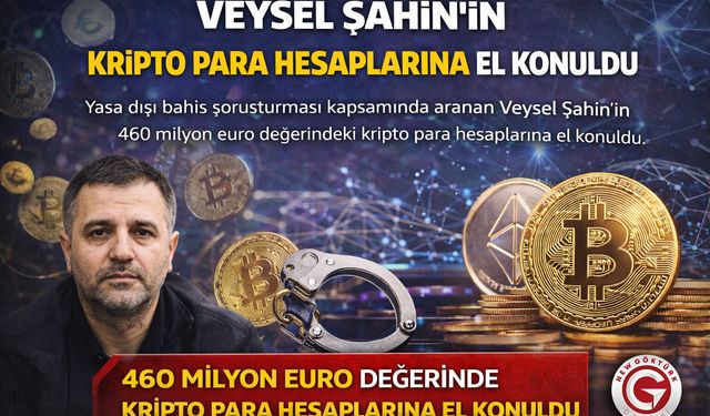 Veysel Şahin’in Kripto Hesaplarına El Konuldu
