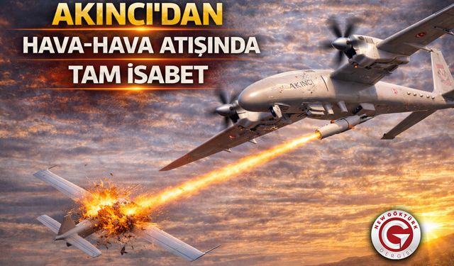 AKINCI’dan hava-hava atışında tam isabet