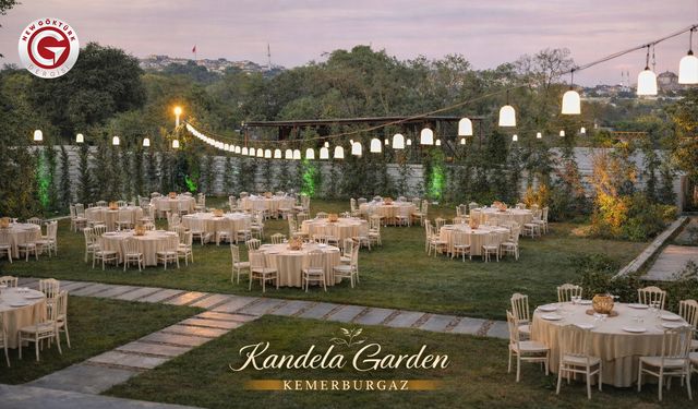 Kemerburgaz’da Kandela Garden ile hayalinizdeki düğün