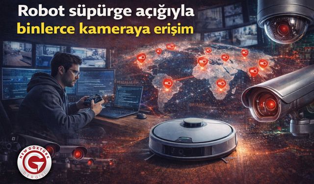 Robot süpürge açığıyla binlerce kameraya erişim