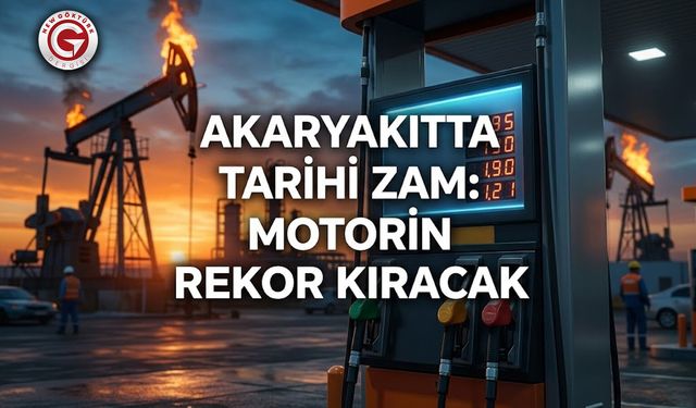 Akaryakıtta Tarihi Zam: Motorin Rekor Kıracak