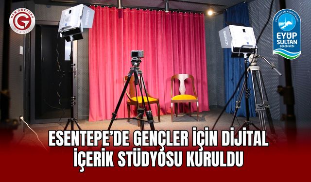 Esentepe’de Gençler İçin Dijital İçerik Stüdyosu Kuruldu