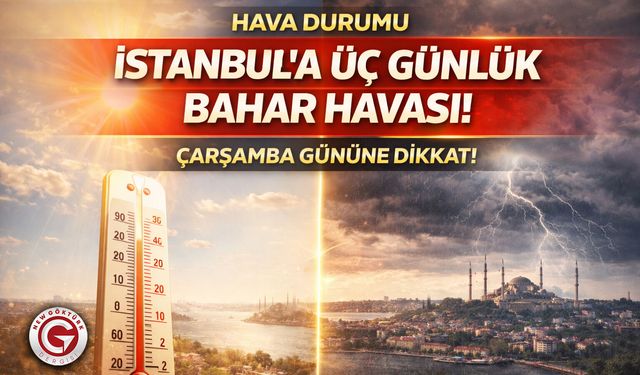 İstanbul’da 3 Günlük Bahar Havası