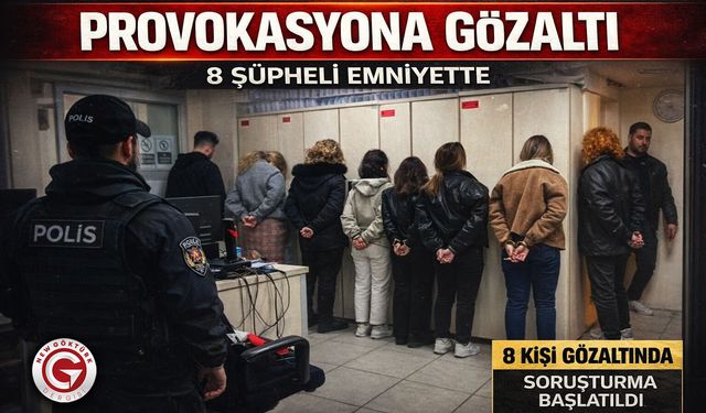İstanbul’da Provokasyona Gözaltı