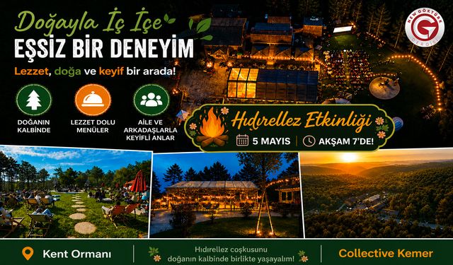 Collective Kemer’den Kent Ormanı’nda 5 Mayıs’a Özel Hıdırellez Etkinliği