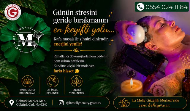 Göktürk’te Kafa Masajı ile Stres ve Yorgunluğa Rahatlatıcı Mola