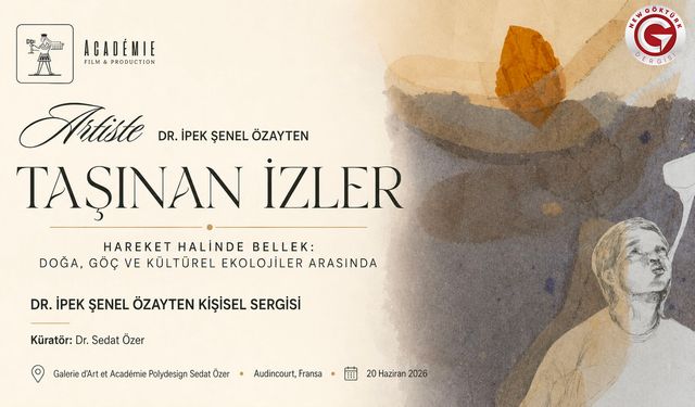 Taşınan İzler Sergisi Fransa’da Sanatseverlerle Buluşuyor
