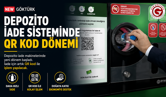 Depozito İade Sisteminde QR Kod Dönemi