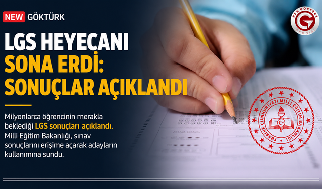 LGS Heyecanı Sona Erdi: Sonuçlar Açıklandı