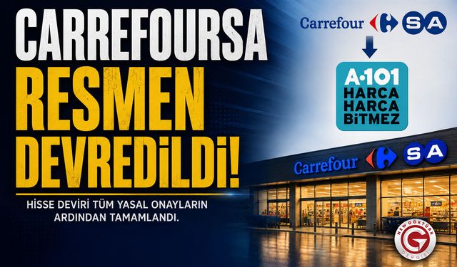 CarrefourSA'nın Satışı Resmen Tamamlandı