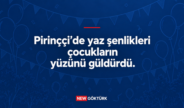 Eyüpsultan’da Yaz Şenlikleri Pirinççi’de Çocukların Yüzünü Güldürdü