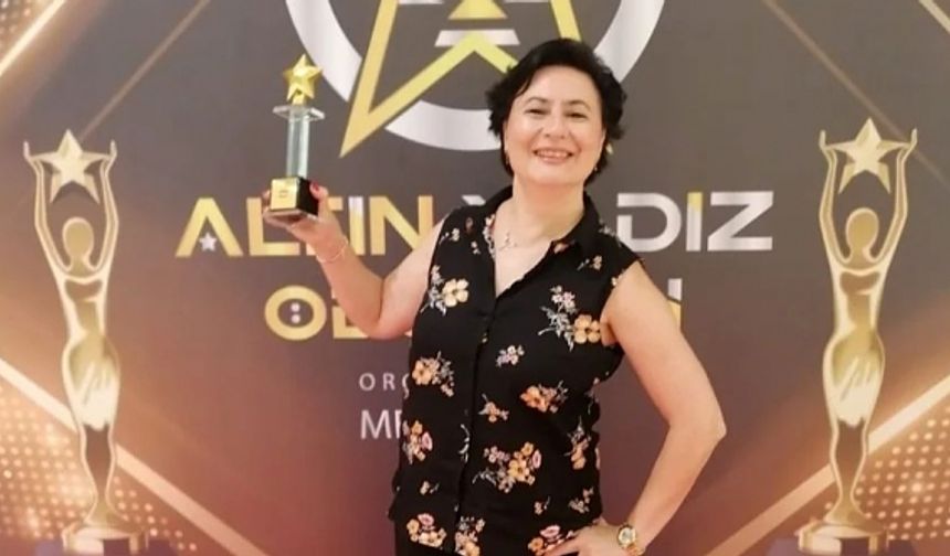 Gazeteci Funda Erkoç Altın Yıldız Oldu!