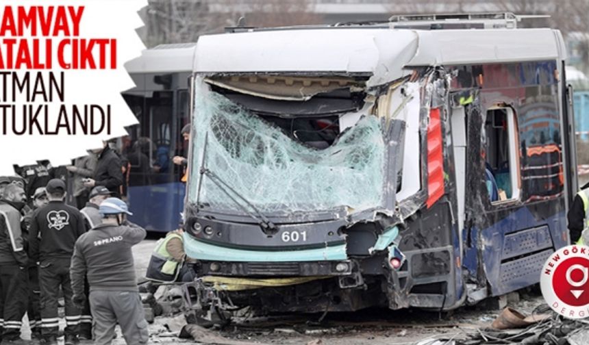 İstanbul'daki Tramvay Kazasında Vatman Tutuklandı