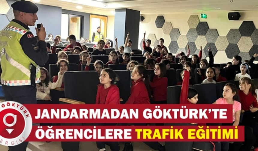 Jandarma'dan İlkokul Öğrencilerine Trafik Eğitimi