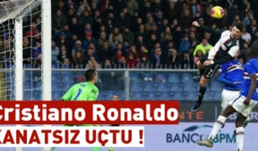 Cristiano Ronaldo uçtu
