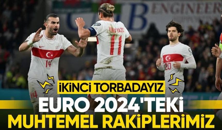 EURO 2024 grup torbaları: Muhtemel rakiplerimiz belli oldu
