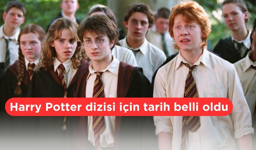 Harry Potter dizisi için tarih belli oldu!