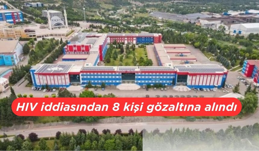 Karabük Üniversitesi iddiaları: 8 kişi gözaltına alındı
