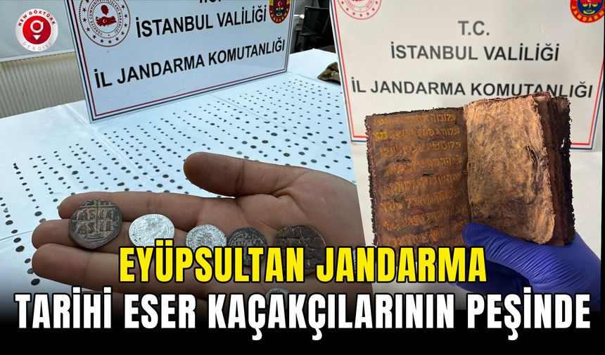 Eyüpsultan Jandarma, Tarihi Eser Kaçakçılarının Peşinde