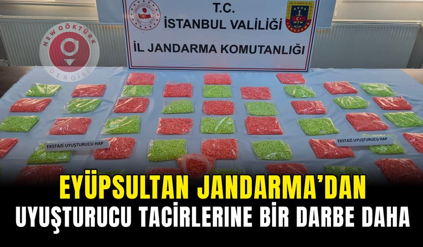 Eyüpsultan Jandarma’dan Uyuşturucu Tacirlerine Bir Darbe Daha