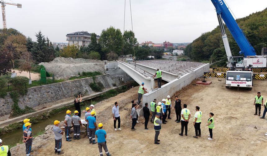 Göktürk Bağlantı Yolu Projesi’nde sona gelindi