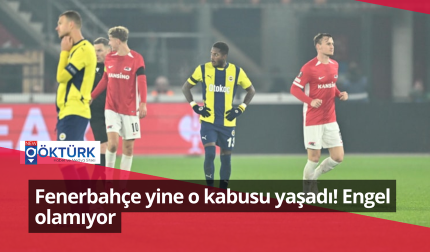 Fenerbahçe yine o kabusu yaşadı! Engel olamıyor