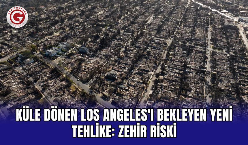 Küle dönen Los Angeles'ı bekleyen yeni tehlike: Zehir riski