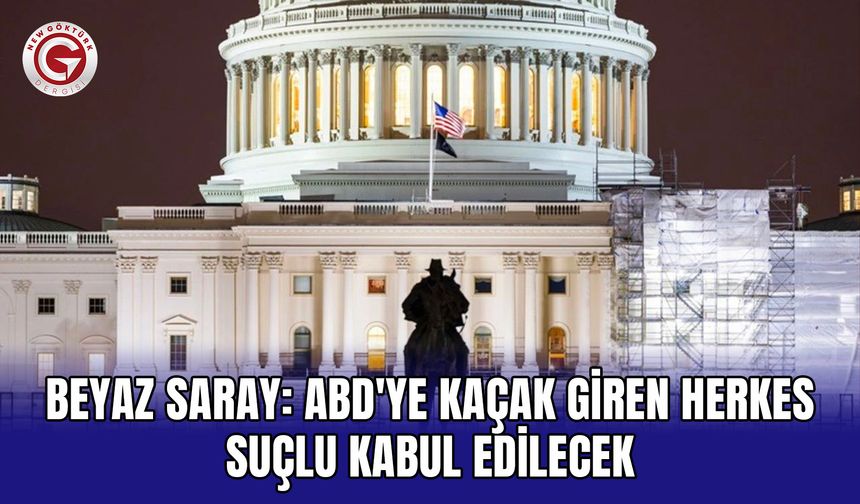 Beyaz Saray: ABD'ye kaçak giren herkes suçlu kabul edilecek