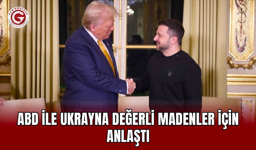 ABD ile Ukrayna Değerli Madenler İçin Anlaştı