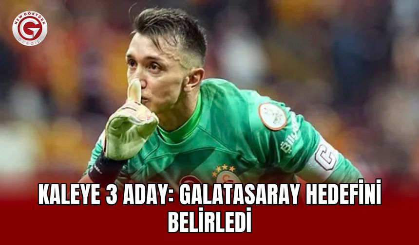 Kaleye 3 Aday: Galatasaray Hedefini Belirledi