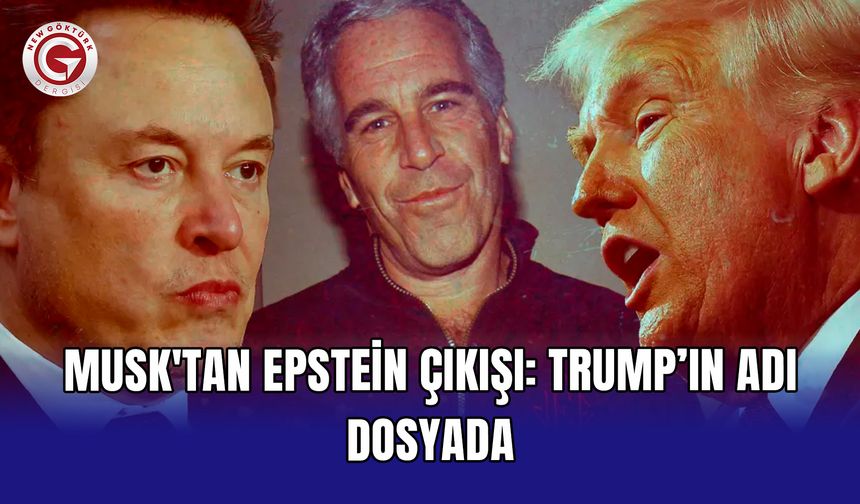 Musk'tan Epstein çıkışı: Trump’ın adı dosyada