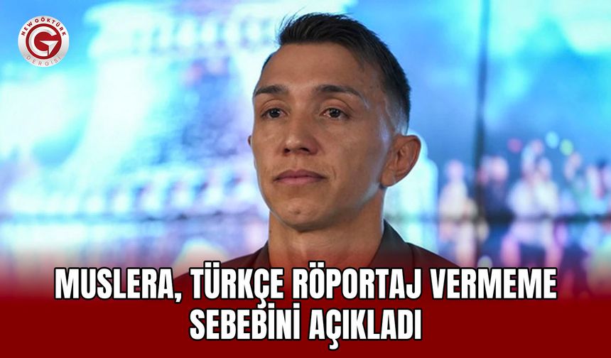 Muslera, Türkçe röportaj vermeme sebebini açıkladı