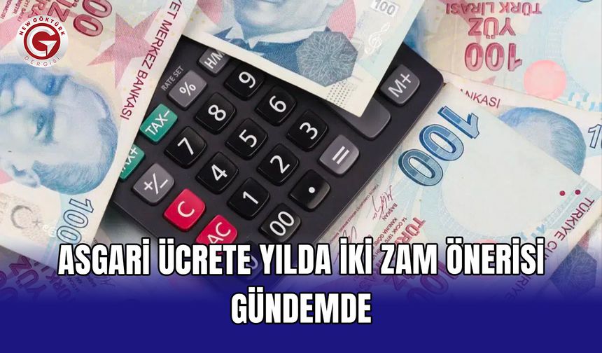 Asgari ücrete yılda iki zam önerisi gündemde