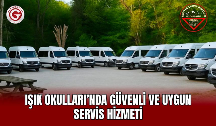 Işık Okulları’nda Güvenli ve Uygun Servis Hizmeti